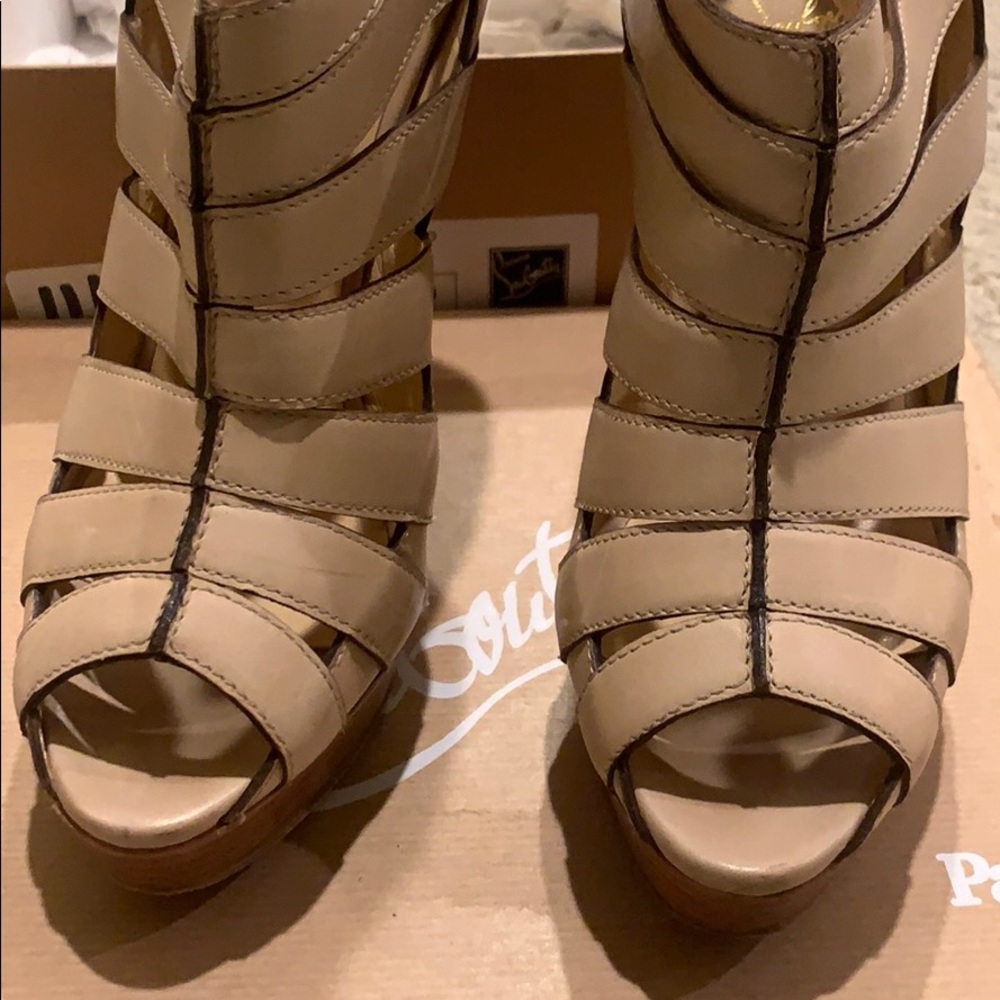 Christian Louboutin high heel shoes size 39